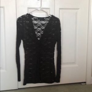 Karen Kane lace shirt